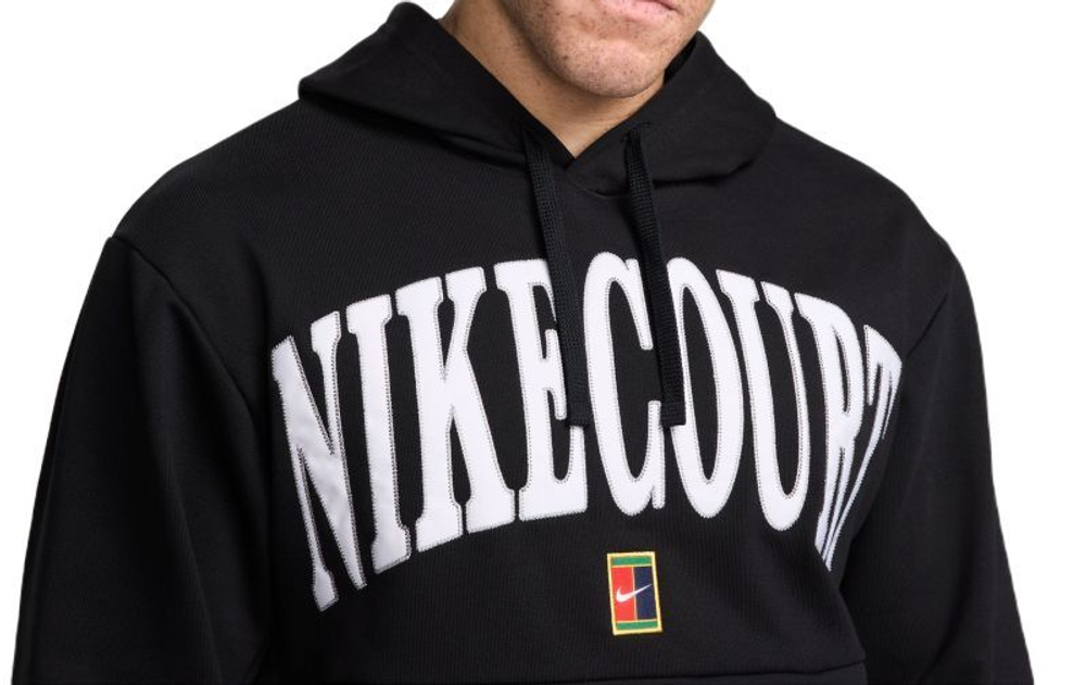 Куртка теннисная Nike Heritage Court Fleece - Black