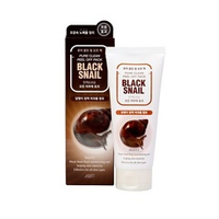 Маска-пленка очищающая с экстрактом слизи черной улитки Jigott Black Snail Pure Clean Peel Off Pack 180мл