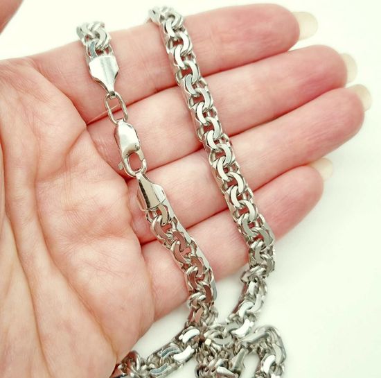 Цепочка Бисмарк 7 мм_2