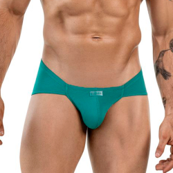 Мужские трусы брифы зеленые Clever Moda AUDAZ BRIEF 187010