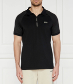 Поло PADDY 2 BOSS GREEN - черный(50519856)