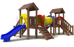 Игровой комплекс ActiWood для детской площадки