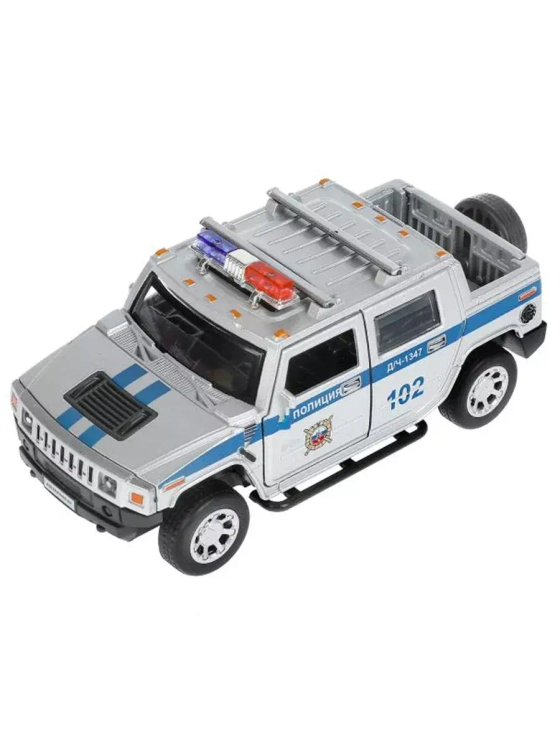 Игрушечный транспорт Hummer H2 Полиция звук свет 12 см