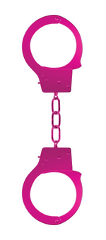 Розовые наручники OUCH! Pink (Цвет: розовый)