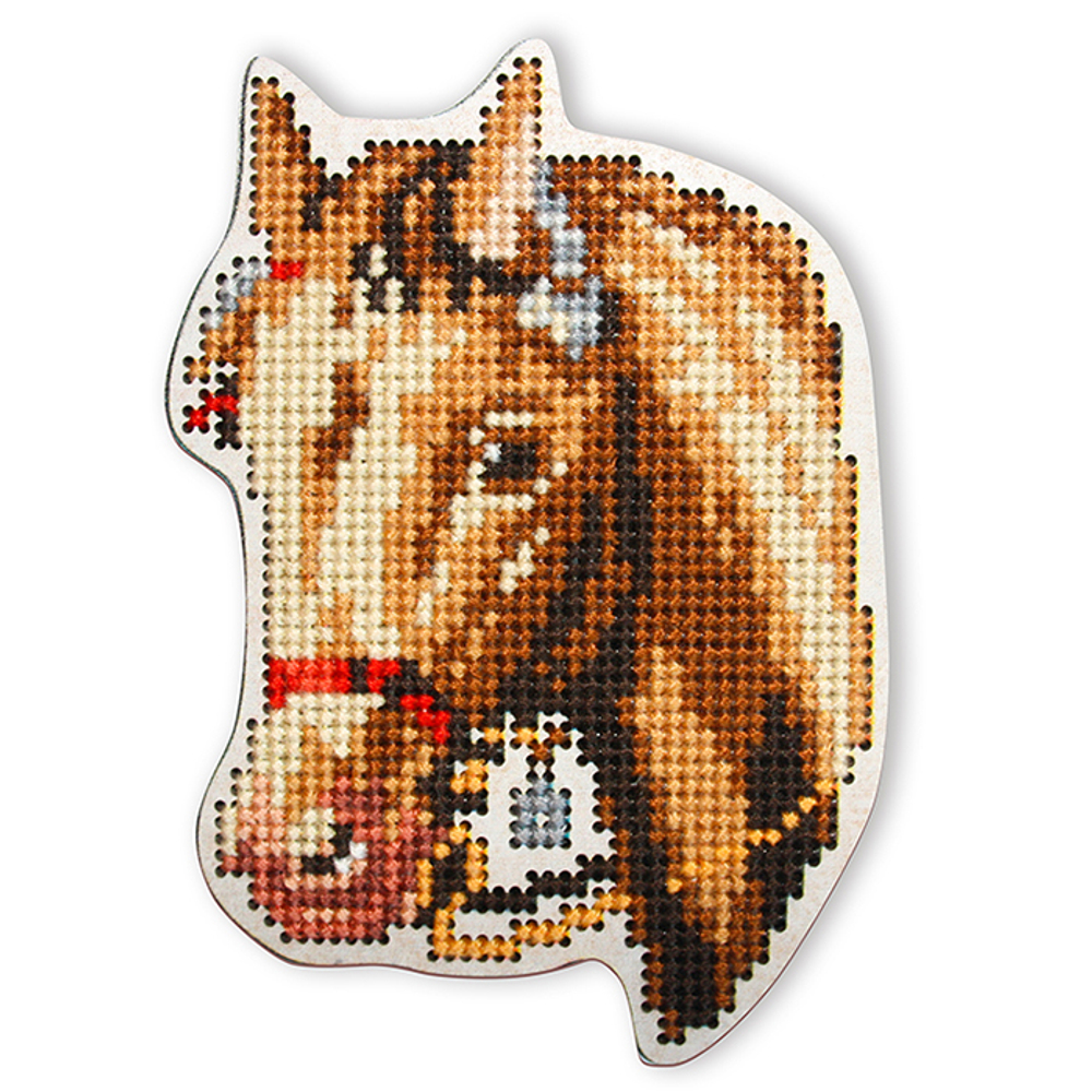 Коллекция:	Вышивка по перфорированной форме¶Название по-английски:	Wooden cross-stitch kit¶Название