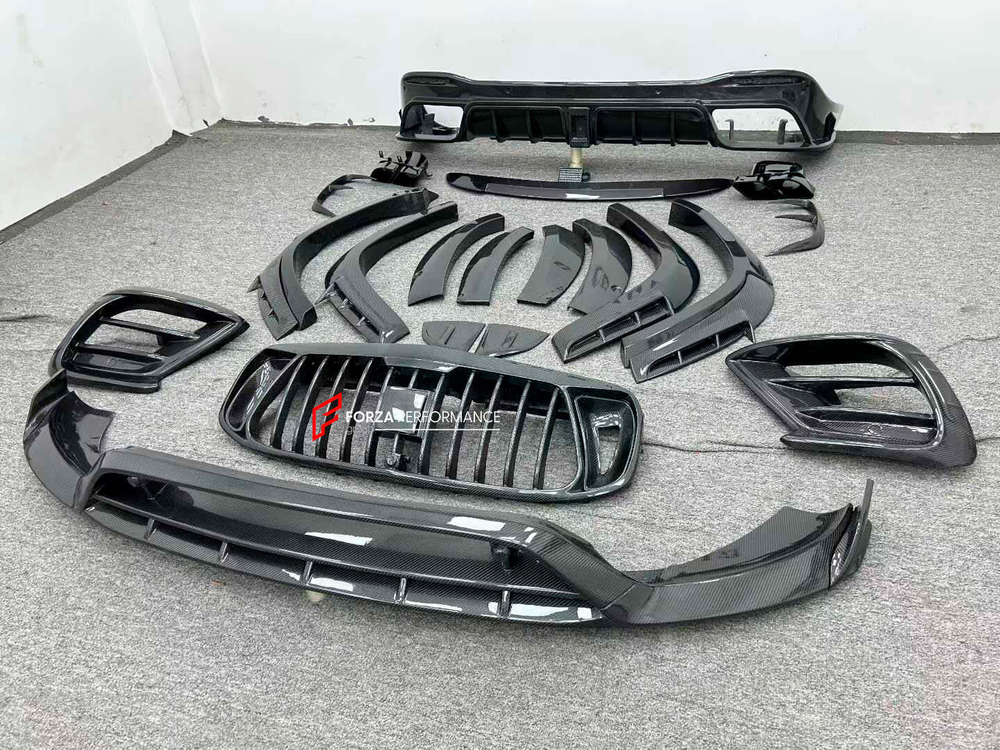 Широкий карбоновый обвес для MERCEDES BENZ GLS X167 2019+ Мерседес Бенц ГЛС