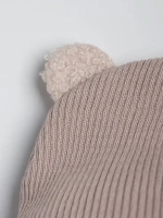 Шапка детская с ушками осенняя