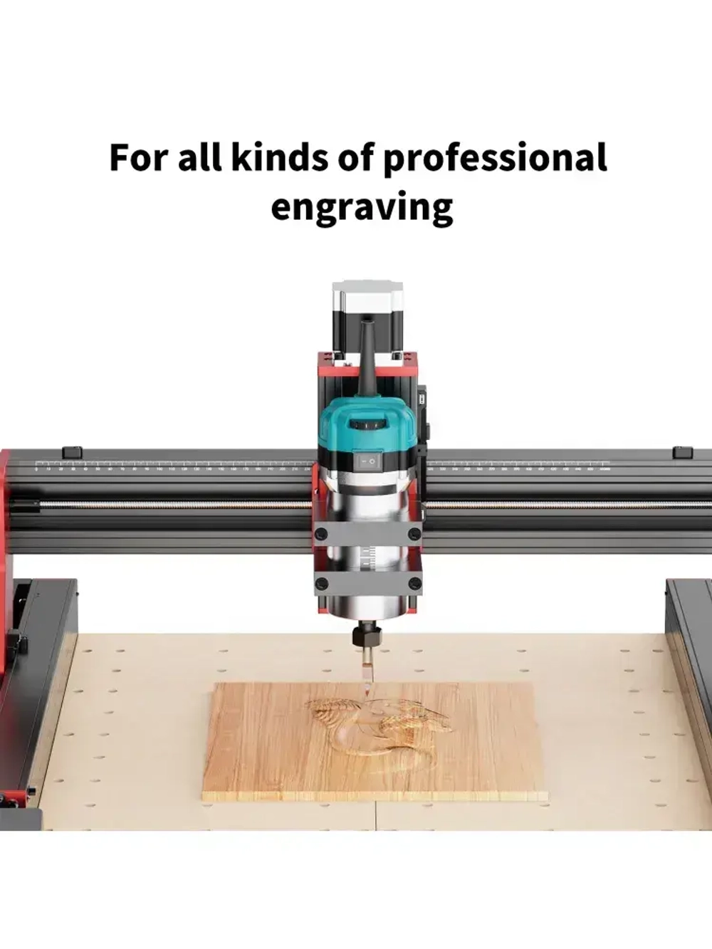 Twotrees 800 Вт шпиндельный фрезерный двигатель, совместимый с TTC450 Pro, для резки и гравировки металла, ЧПУ-станок по дереву, высокоскоростной шпиндель для резки металла