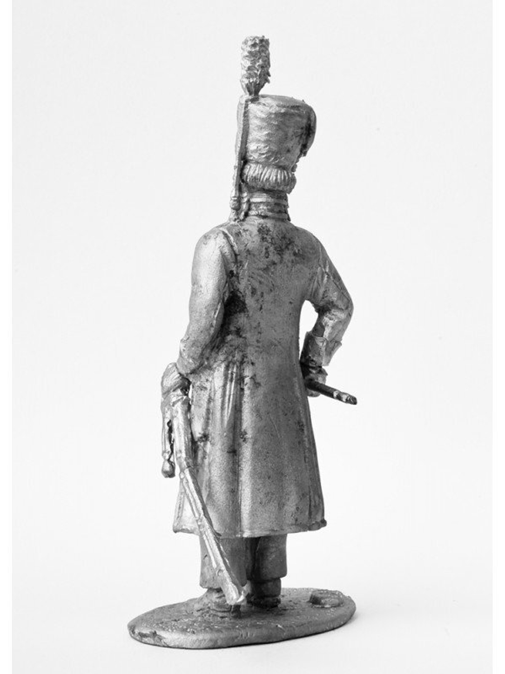 Оловянный солдатик Офицер Чугуевского полка в зимней форме, 1798-1800 г. г.