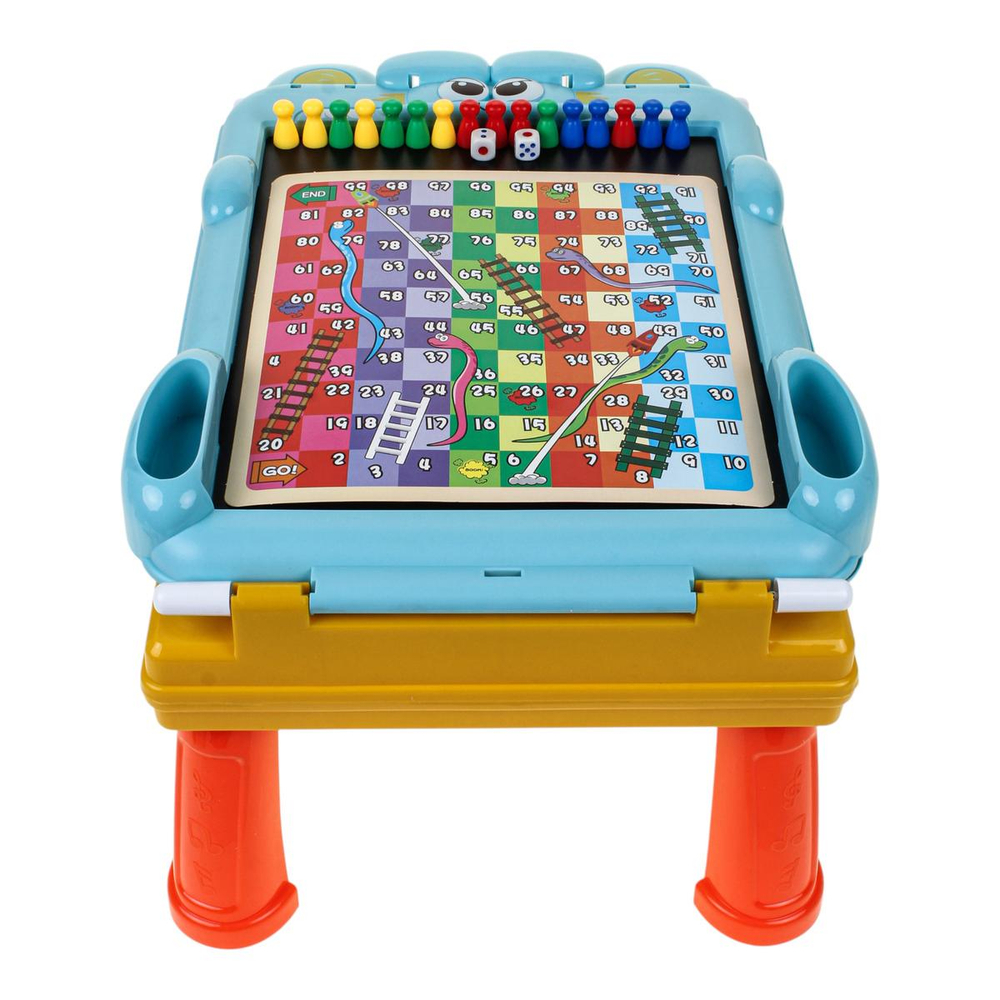 Мольберт 2-ух сторонний, пенал 28,5*10*38,5 см. коробка 819-22M