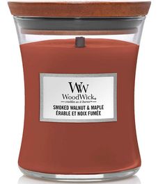 Копченый орех и клен, ароматическая свеча, WoodWick