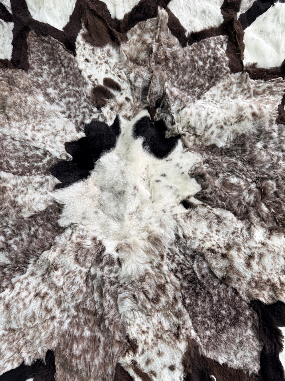 Ковер шкура натуральная овчина меховой