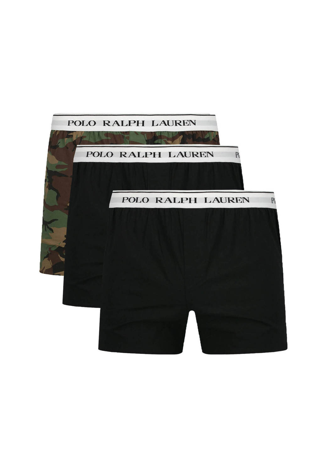трусики-боксеры 3 шт. POLO RALPH LAUREN - черный(714866472)