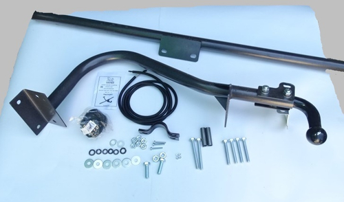 Фаркоп /2121, 21213, 21214, 2131/ съемный шар, разборный с газовым оборуд. (ГБО) (с электрикой) (VAMER)