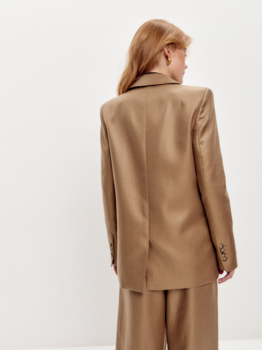 Льняной жакет