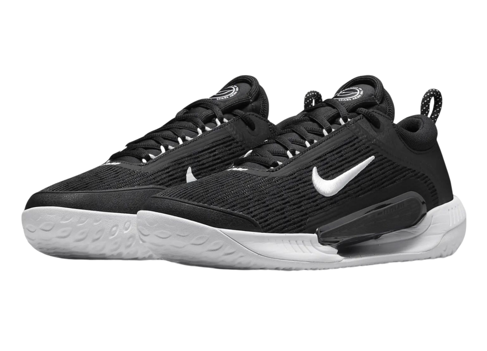 Мужские кроссовки теннисные Nike Zoom Court NXT HC - black/white