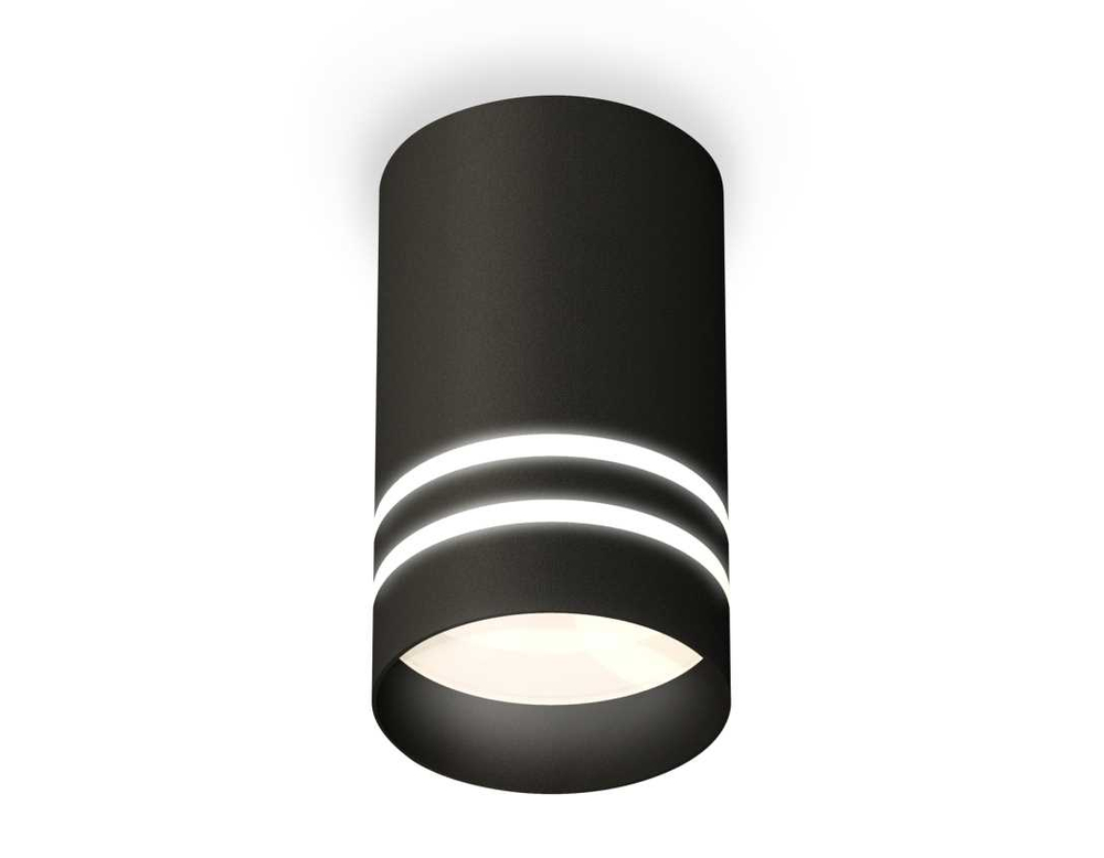 Комплект накладного светильника Ambrella light Techno Spot XS7422022 SBK/FR черный песок/белый матовый (C7422, N7142)
