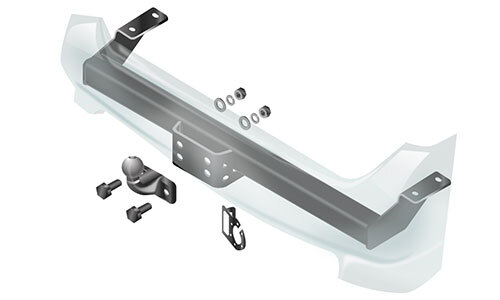 Фаркоп Westfalia 332353600001 Mercedes X-Class 2017-, Nissan Navara 2005-2015(паспорт и сертификат в комплекте)(без электрики)