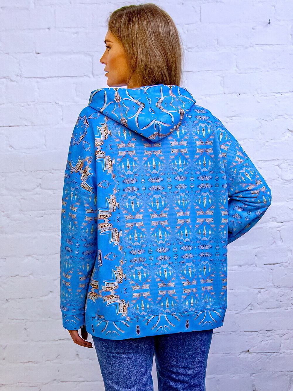 Зип худи «Алхимия», по мотивам алхмической миниатюры из трактата Royal Hieroglyphicon, XVI век