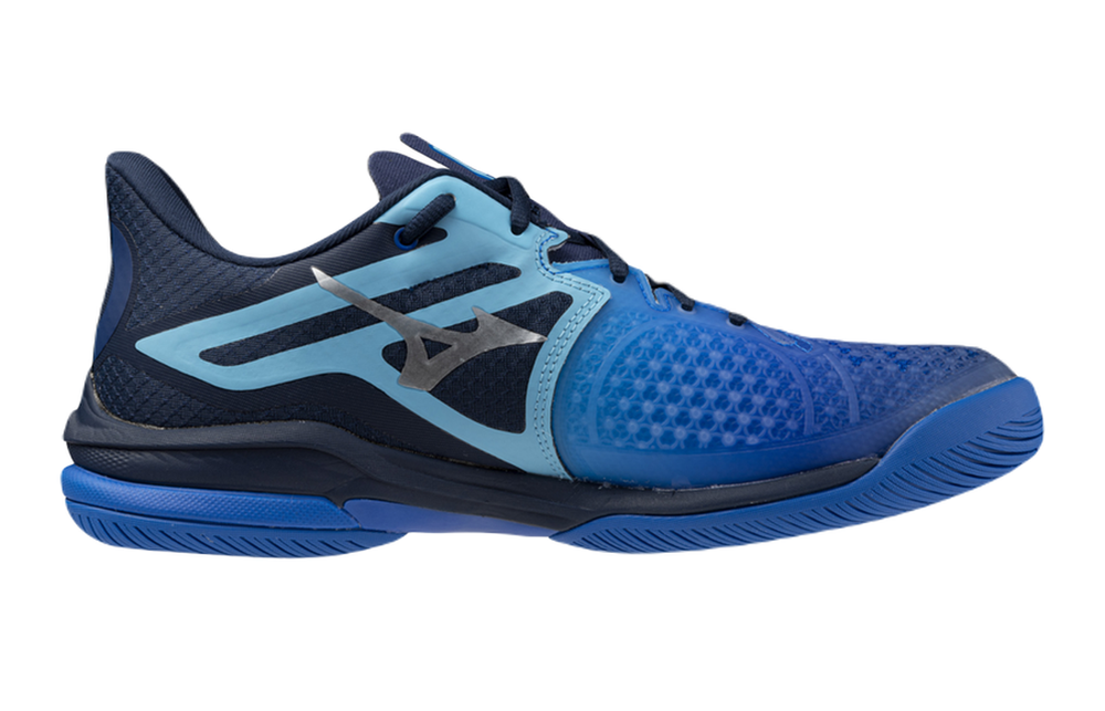 Мужские кроссовки теннисные Mizuno Wave Exceed Tour 6 AC - небесный