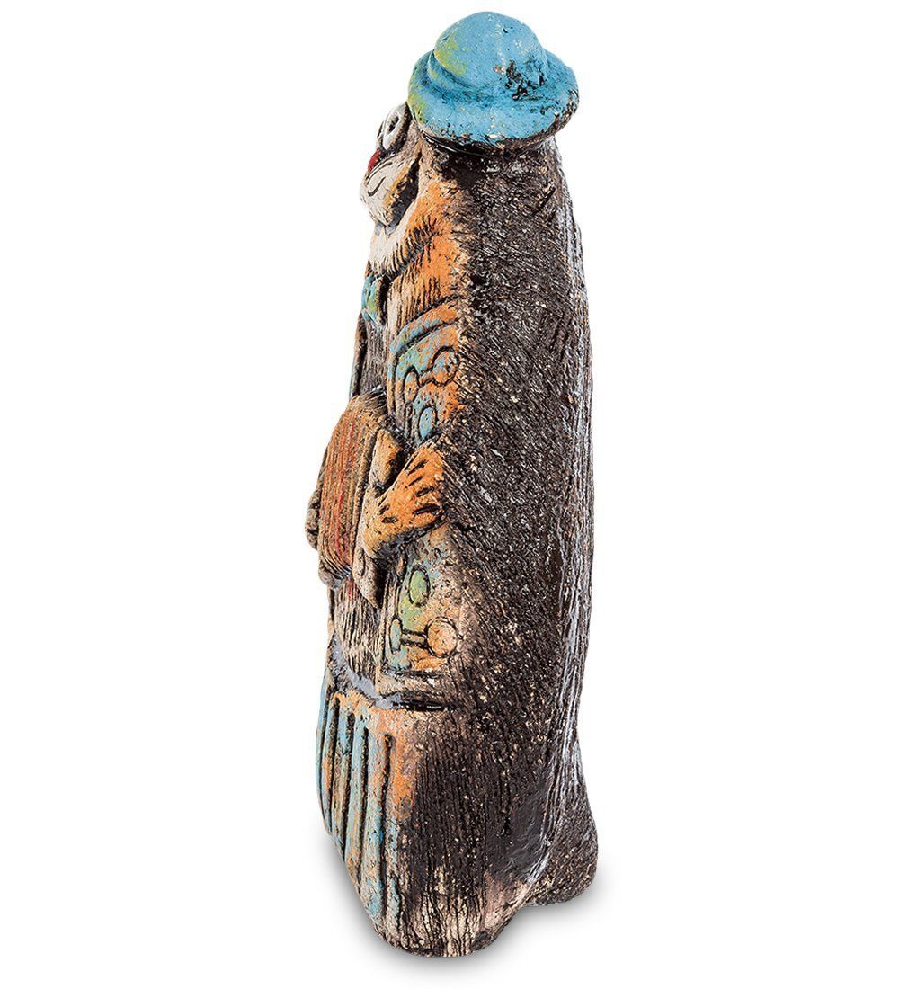 КоКо Шамель KK- 98 Фигурка «Кот с аккордеоном» шамот