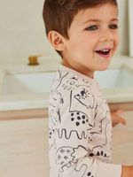 Пижама для мальчика Next 541-251, 3 шт., Бежевый, Серый