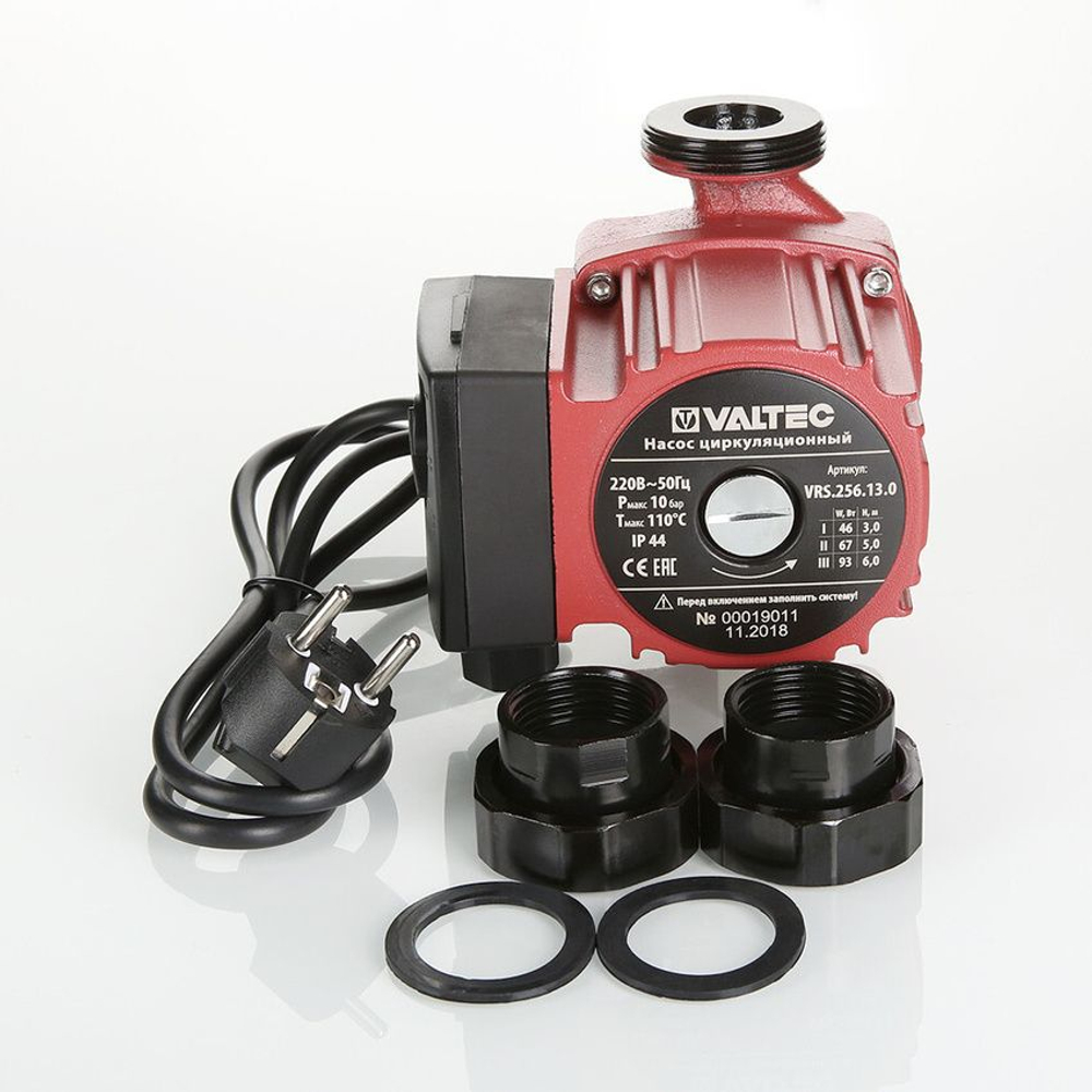 Насос циркуляционный VALTEC VRS 25/6-130 для отопления