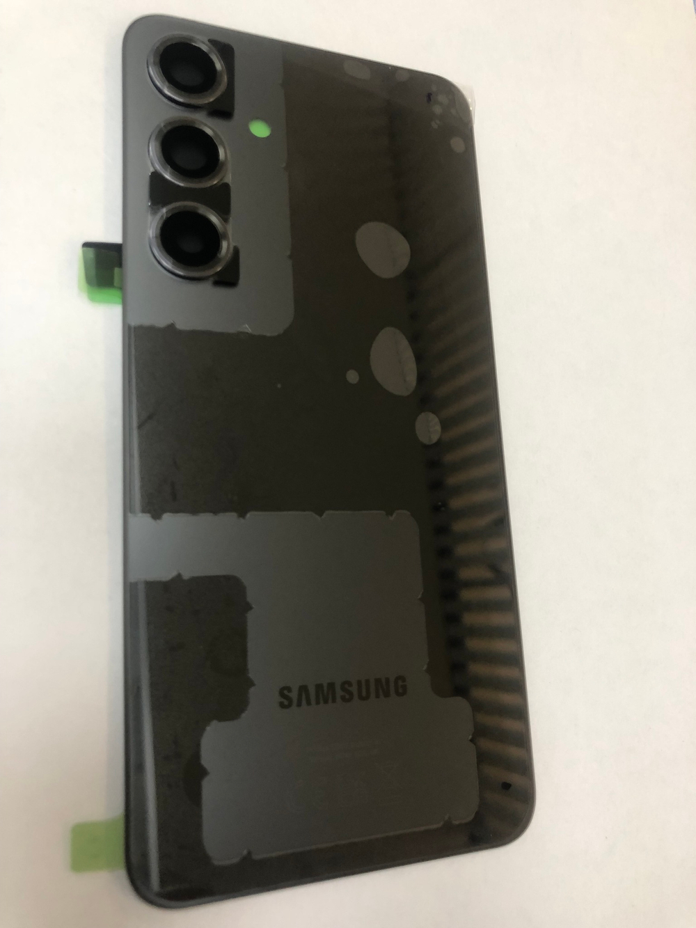 Задняя крышка для Самсунг S926 Galaxy S24 Plus  чёрная Оригинал