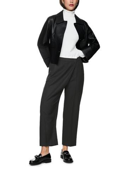 Marc Cain Брюки с добавлением шерсти в стиле деконструкция