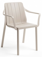 Кресло пластиковое Nardi Tiberina, бежевый