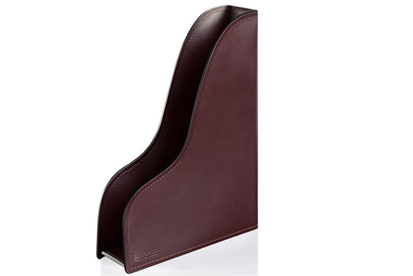 Лоток А4 вертикальный LUXE из кожи Full Grain Bologna Brown