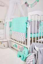 Кровать детская 120*60 "СИЛЬВИЯ"-7 (арт.47) универ маят/ящ "Слоники"