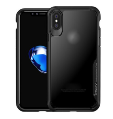 Противоударный чехол IPAKY TPU+PC для iPhone XR (Черный)