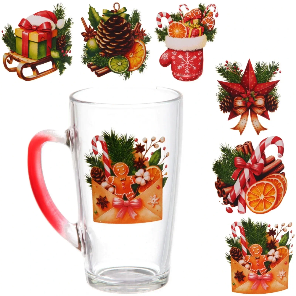 Кружка 400мл «Зимняя фантазия» 6 видов