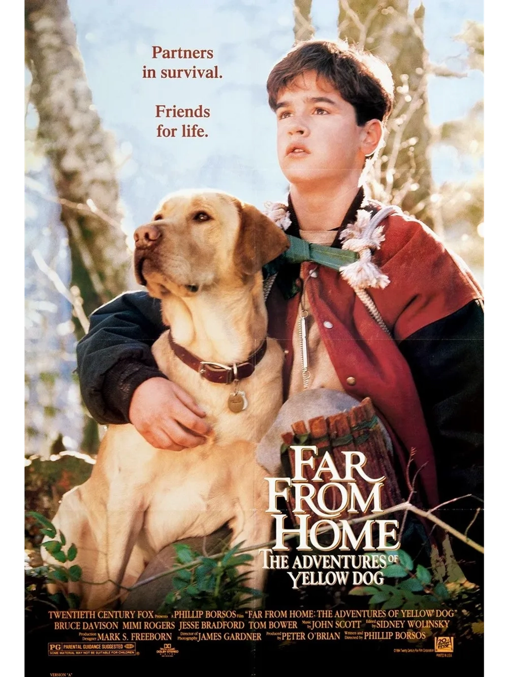 Далеко от дома: Приключения желтого пса (1994) (DVD-R)