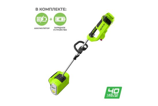 Аккумуляторный снегоуборщик "GREENWORKS" GD40SSK4 2600807UB