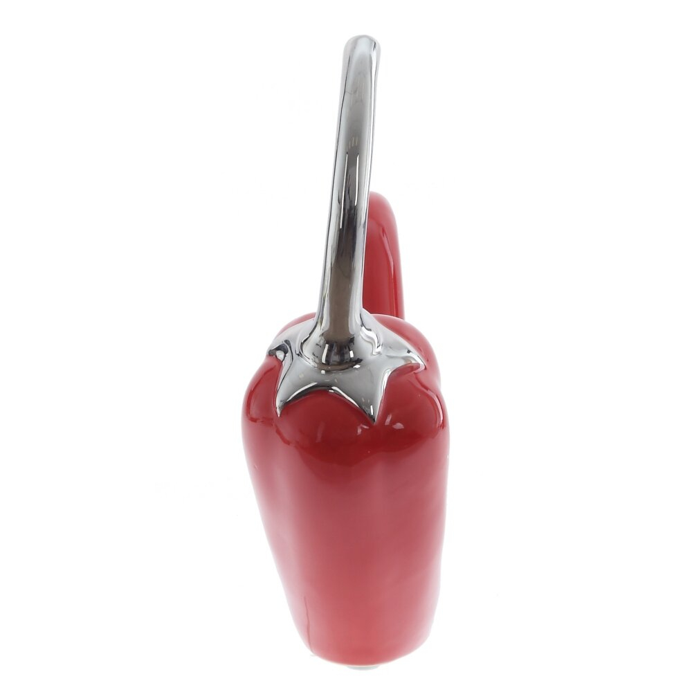 Фигурка декоративная Перец, красный