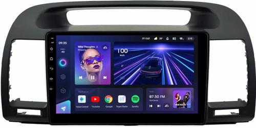 Магнитола для Toyota Camry 30 2001-2006 (рамка черная) - Teyes CC3L монитор 9" IPS на Android 10, CarPlay, 4G SIM-слот