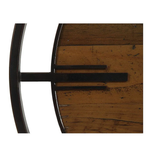 Часы настенные QAUU Ø 55см / 1xAA Металл,дерево