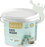 SOLEX Краска для детских комнат KIDS ROOM цв.Мятный леденец (Pantone 12-6208) 7кг (ИжСинтез)