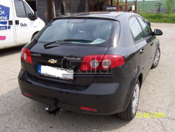 Фаркоп оцинкованный Galia D034A для Chevrolet Lacetti хетчбек 2004-2013, Daewoo Nubira хетчбек 2003-(паспорт и сертификат в комплекте)(без электрики)