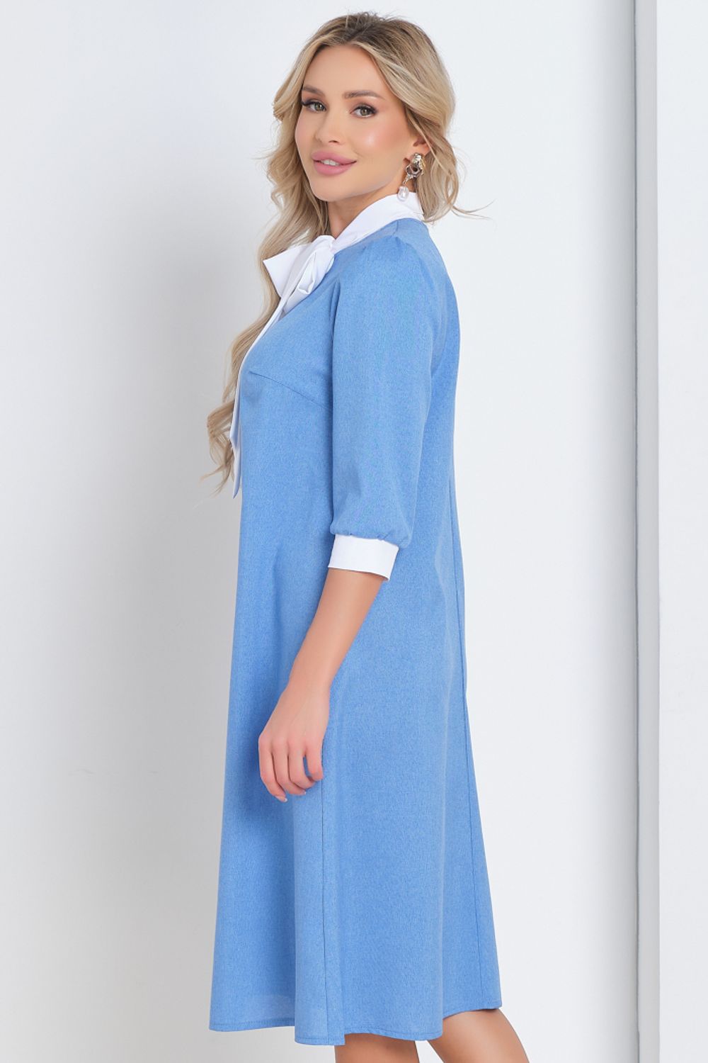 ПЛАТЬЕ ЛОЛИТА (БЛУ ВАЙТ) Bellovera (Акция)