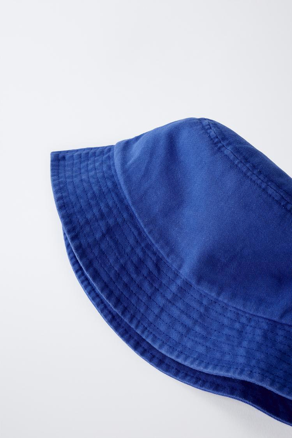 ZARA ПАНАМА С ЭФФЕКТОМ ПОТЕРТОСТИ, СИНИЙ