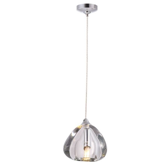 Подвесной светильник Crystal Lux VERANO SP1 TRANSPARENT