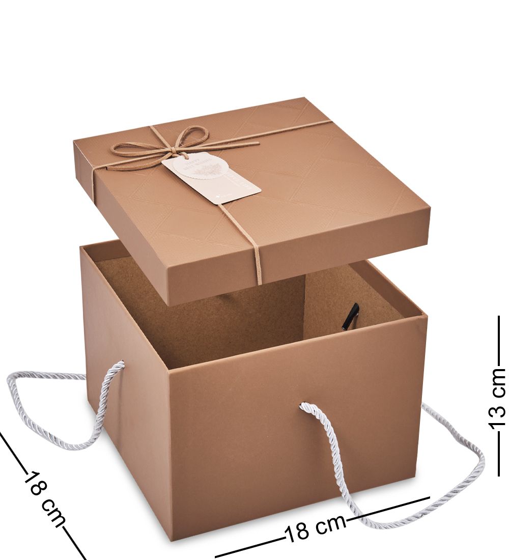 WF-196/1-B Коробка мал., коричневый