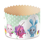 Форма бумажная для кулича d70*h60 мм МАЛЫШАРИКИ (100г)