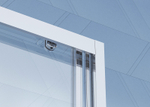 Душевой уголок BelBagno Due 120x80 DUE-AH-2-120/80-C-Cr профиль Хром стекло прозрачное