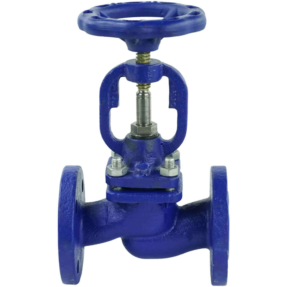 Pressure sealed stop valve Elephant VS2130M-F-S PSI580, flanged, body material - steel GS-C25, seal - PTFE, steering wheel