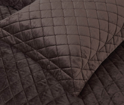 Покрывало 160х220 и наволочка 50х70 Sofi De MarkO Натаниэль Шоколад