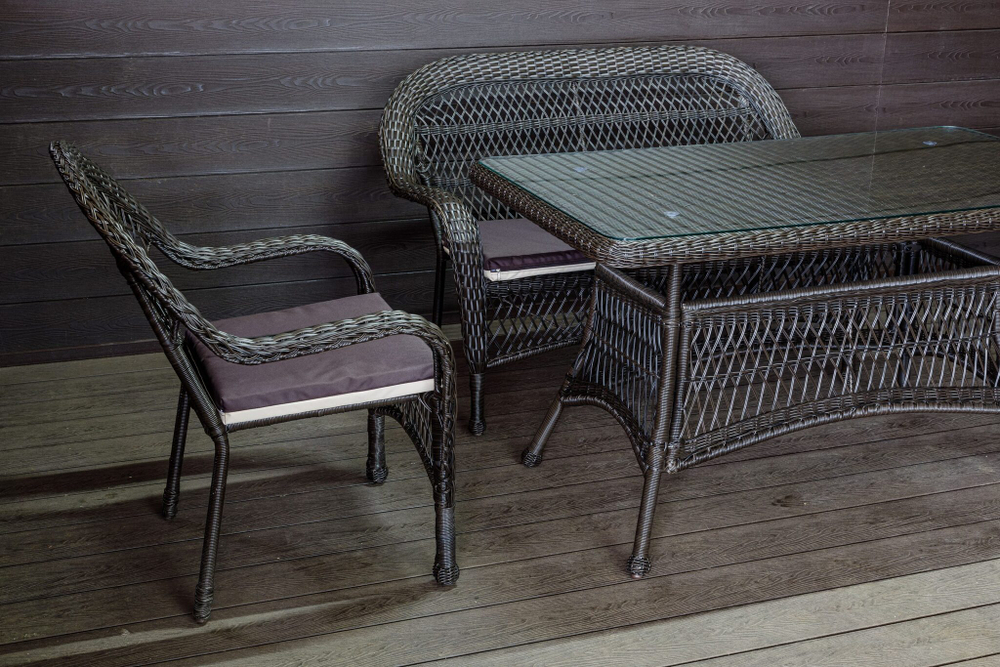 Садовый комплект из искусственного ротанга Мэдисон НЬЮ (Medison NEW) Lunch set с подушками на сиденье